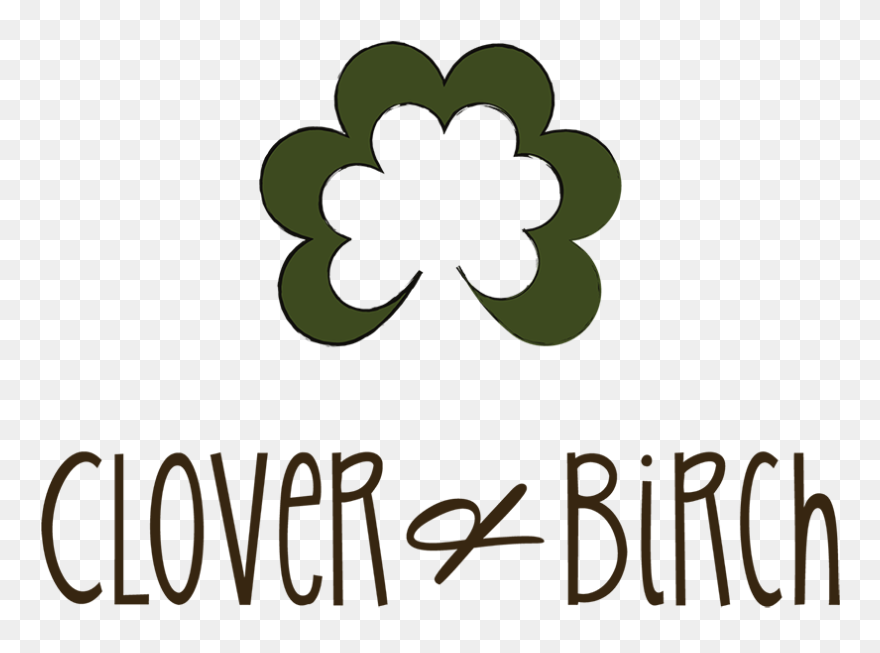 Clover And Birch Logo Clipart