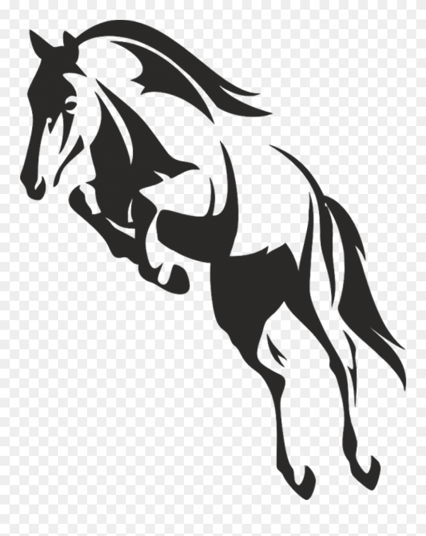 Download Jumping Horse Vector Art Clipart (#5761715) - PinClipart