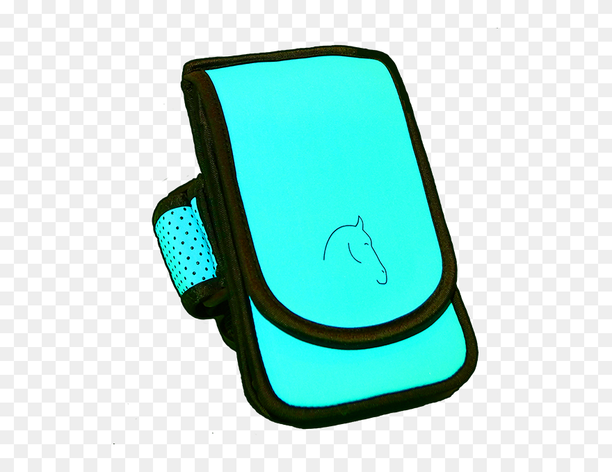 Horse Riding Leg Phone Holder Clipart