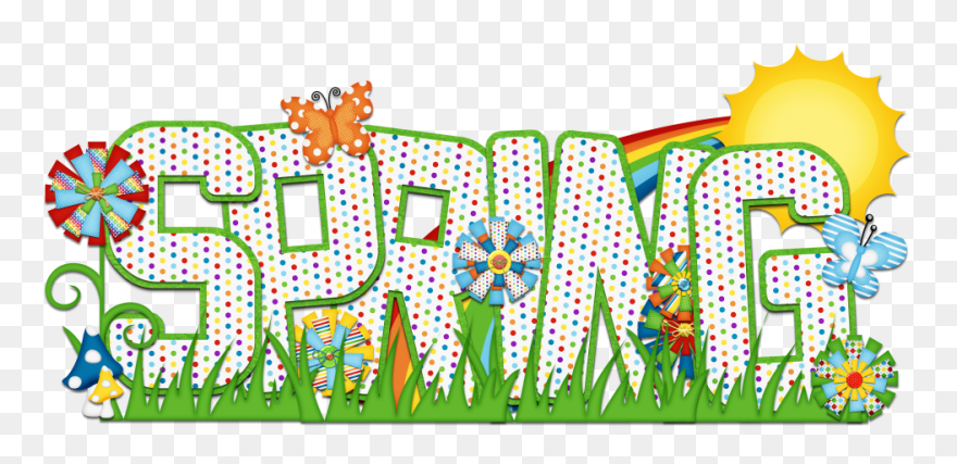 Spring Time Clip Art - Png Download
