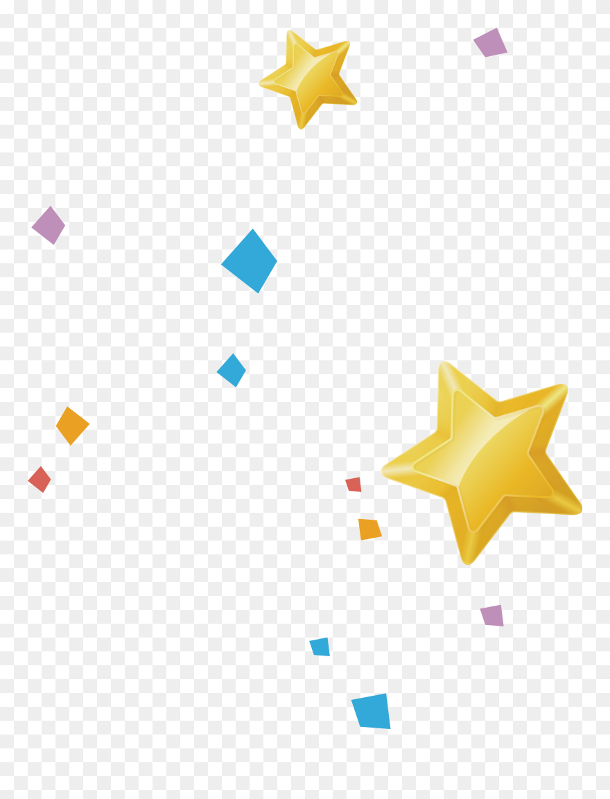 Stars Vector Background Png Download - Vector Stars Background Png Clipart