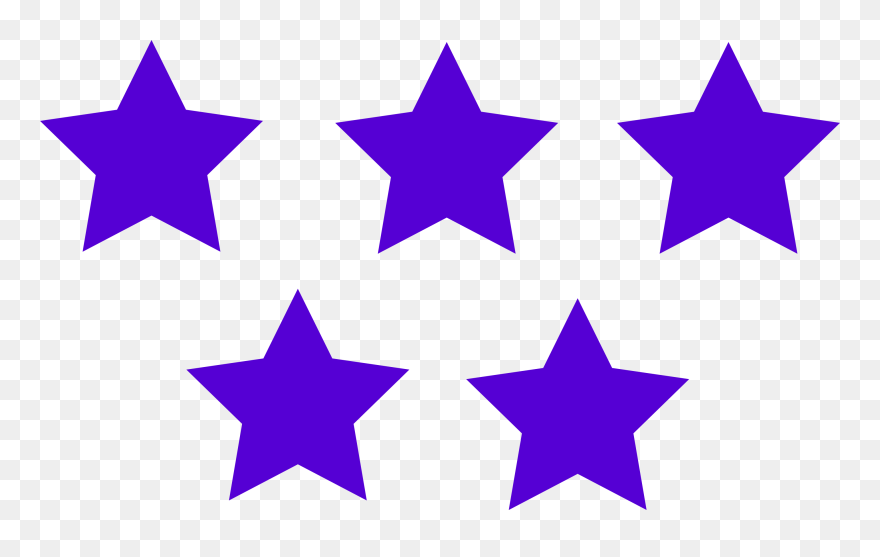 5 Star Icon Png Clipart