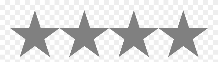 5 Stars Png Black - Ratings And Reviews Icon Clipart