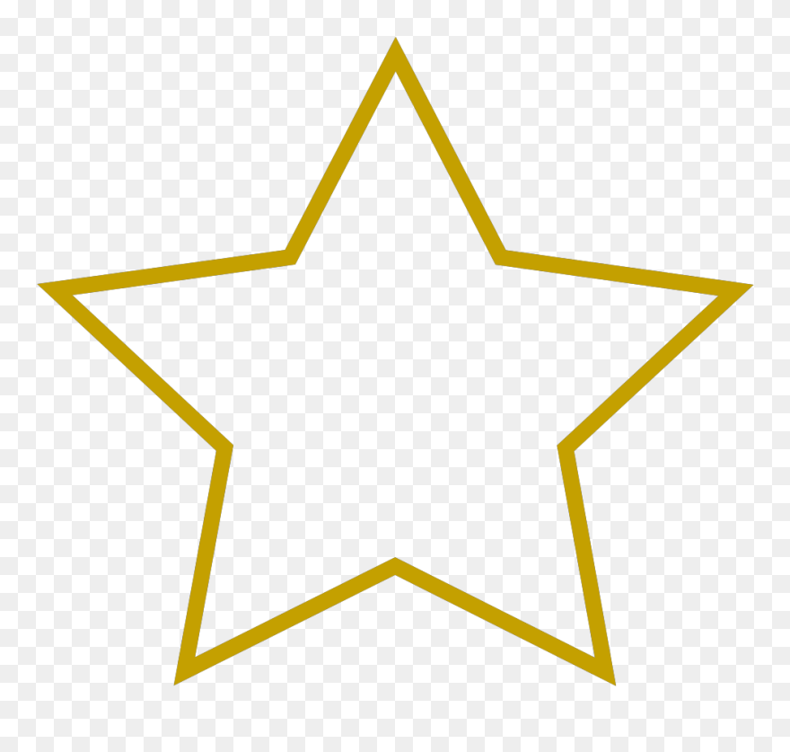 Star Shape Svg Clip Arts - Star Clipart Black And White Png Transparent Png