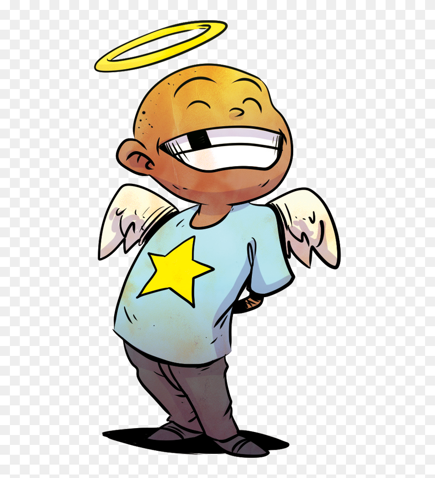 The Gold Star Kid - Kid Getting A Gold Star Clipart