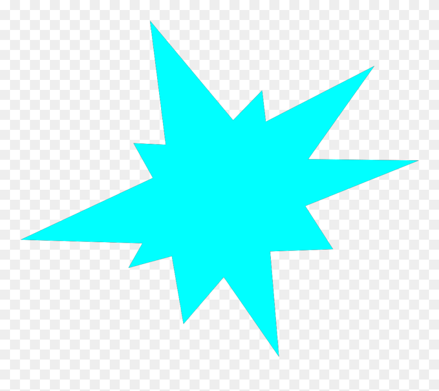 Blue Star Svg Clip Arts - Illustration - Png Download