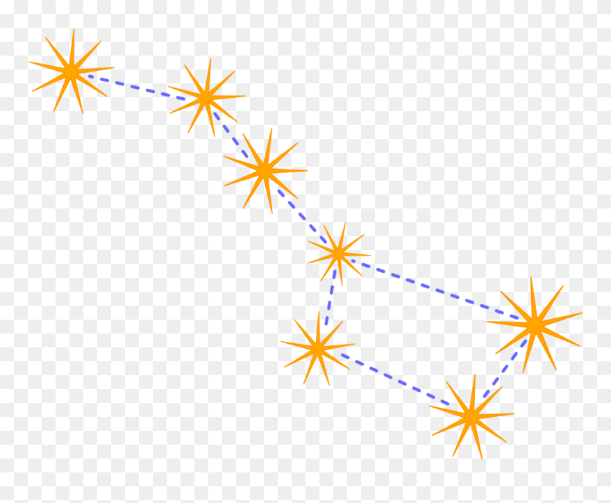Ursa Major Constellation Clipart - Png Download