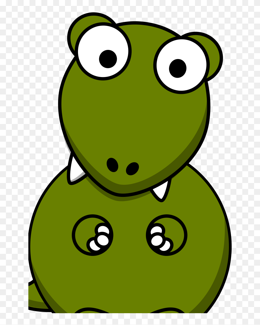 Dinosaur With Big Eyes Clipart