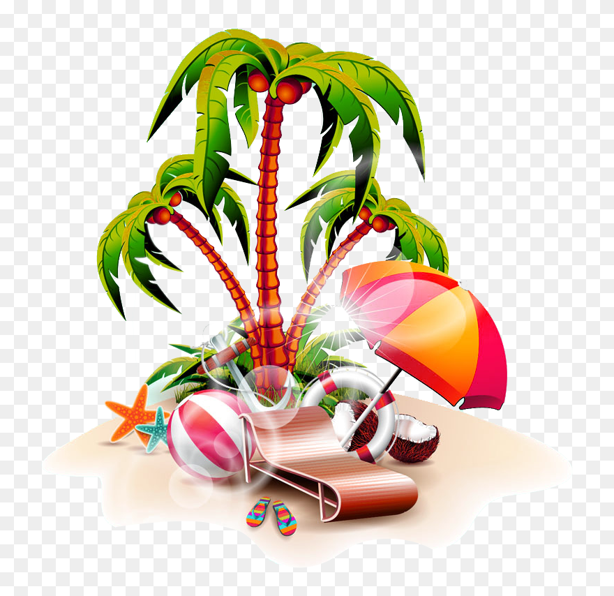 Beaches Vector Clipart