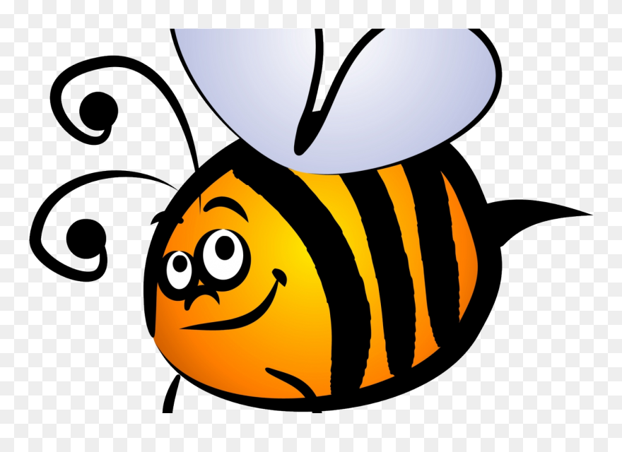 Transparent Bee Transparent Png - Bee Clip Art