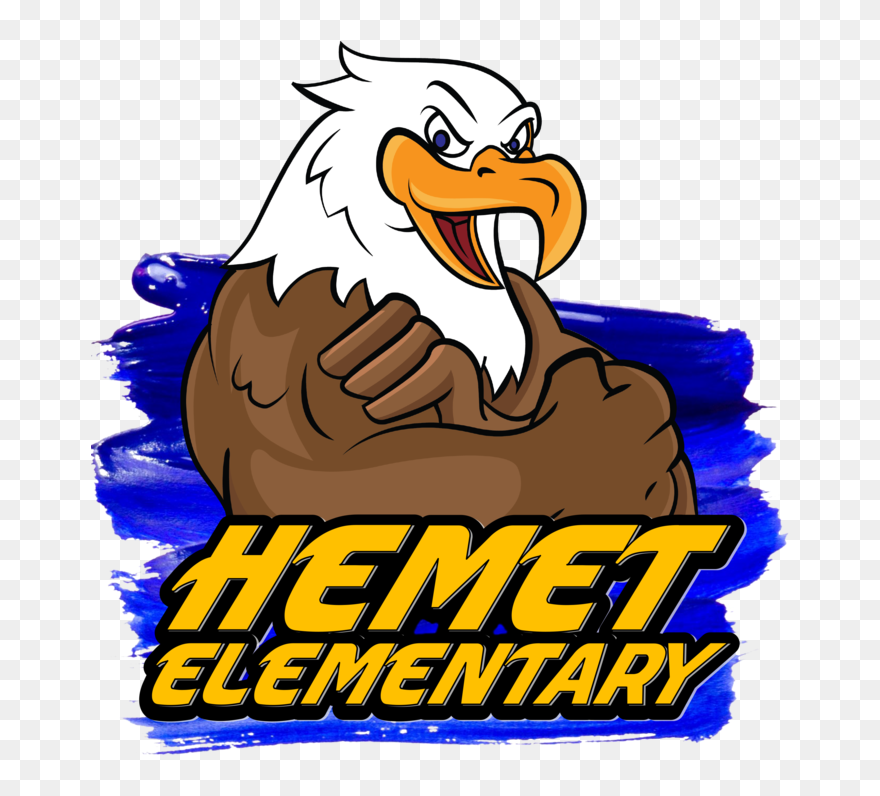 Hemet Elementary School Logo - Cartoon Clipart