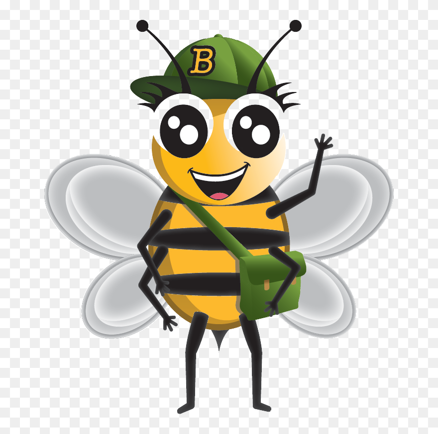 Png Royalty Free Clipart Honey Bee - Cool Honey Transparent Png