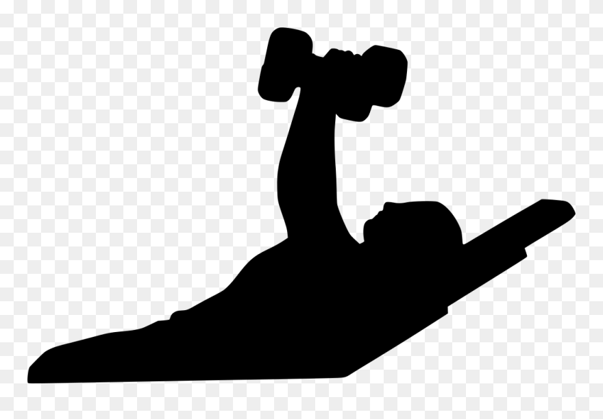 Weights Svg Stickman - Vector Graphics Clipart