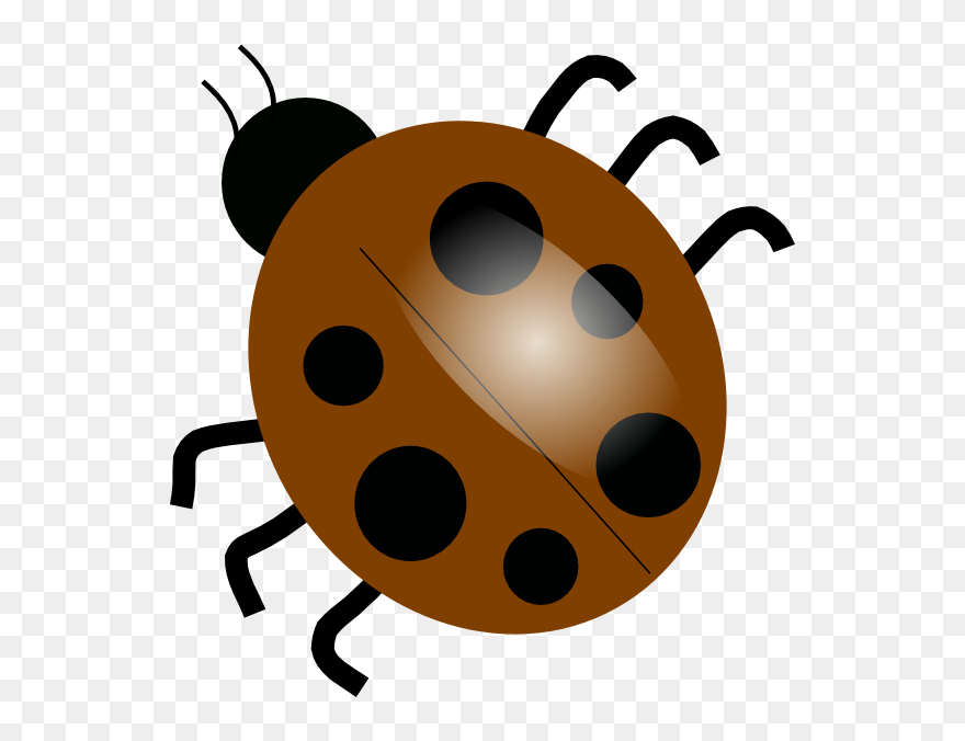Transparent Ladybug Animated - Lady Bug Png Clipart