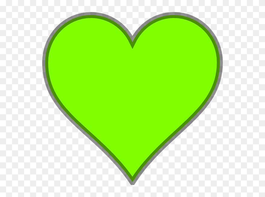 Green I Love You Clipart