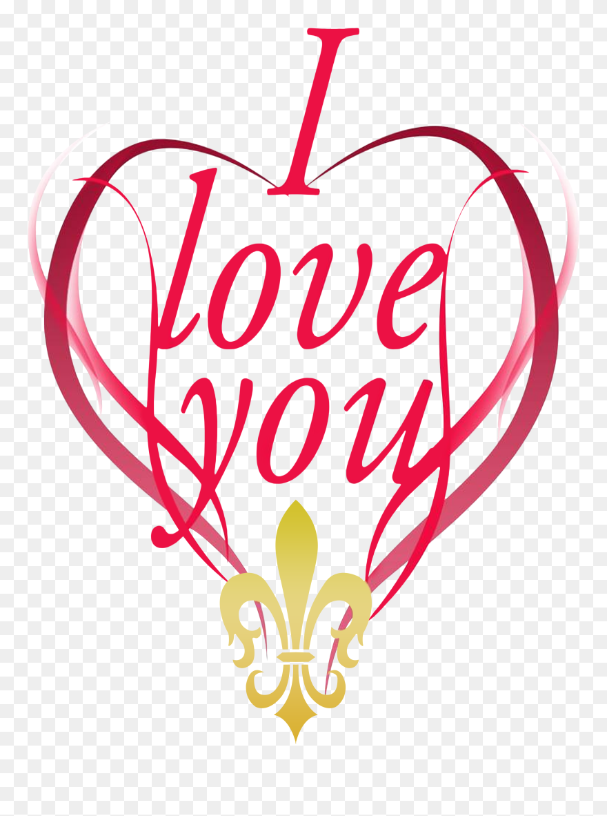 The I Love You Clipart