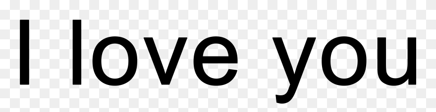 Grab And Download I Love You Transparent Png File - Trademark Clipart