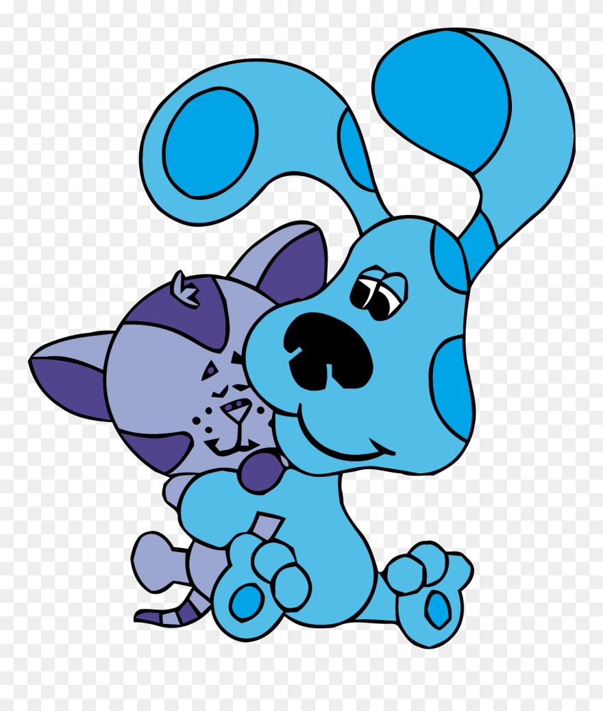 Blues Clip Clues Clipart - Clue Blue's Clues Periwinkle - Png Download