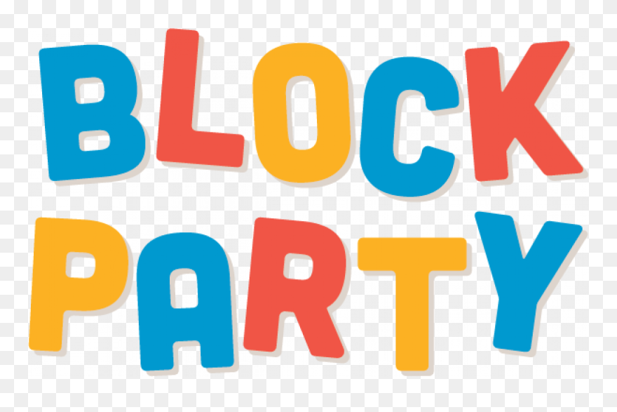 Clip Art Neighborhood Block Party - Png Download