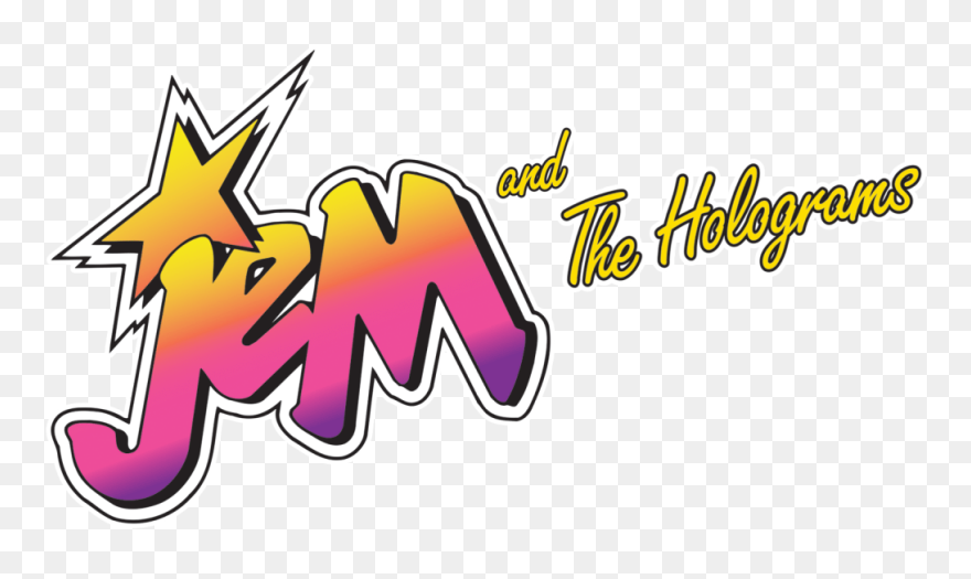 Jem And The Holograms Logo Clipart