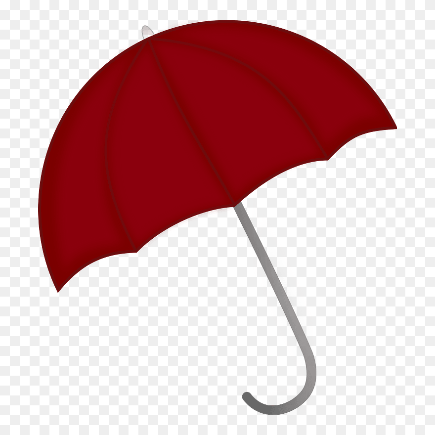 Red Umbrella Clipart - Umbrella Clip Art - Png Download