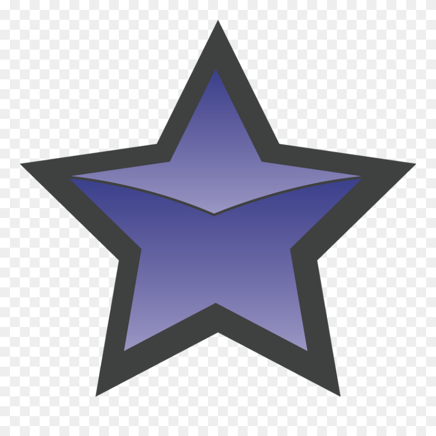 Police Star Vector Clipart