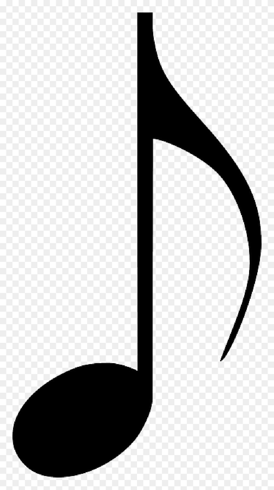 Note, Music, Symbol - Music Note Transparent Background Clipart