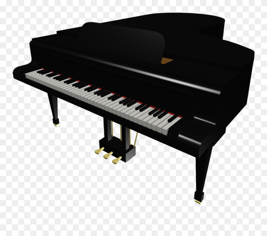 Transparent Free Piano Clipart - Piano - Png Download