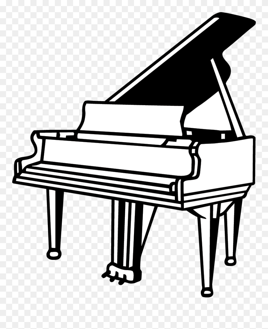 Piano Clipart Triangle - Music - Png Download