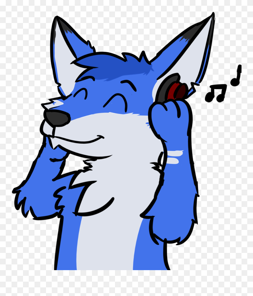 Transparent Listening To Music Clip Art - Png Download