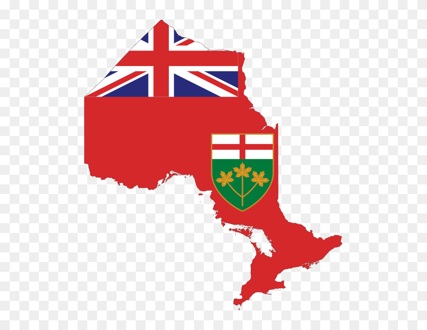 Ontario Map Vector Clipart