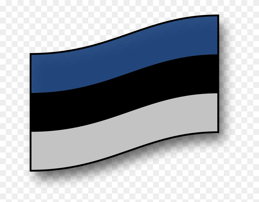 Clickable Estonia Flag - Estonian Flag Clipart - Png Download