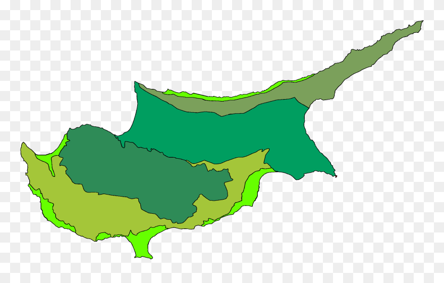 Transparent Geographical Clip Art - Flag Of Cyprus - Png Download