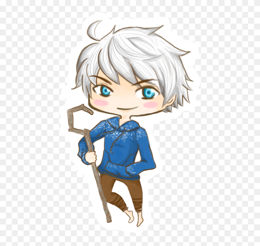 Jack Frost Chibi By Melody In The Air - Jack Frost Chibi Gif Clipart