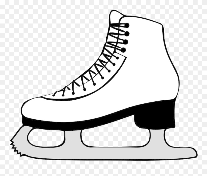 Ice Skates Png Hd - Ice Skate Clipart Transparent Png