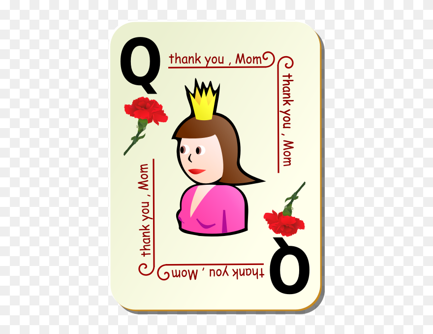 Mother"s Day Congratulation Card - Queen Clip Art - Png Download