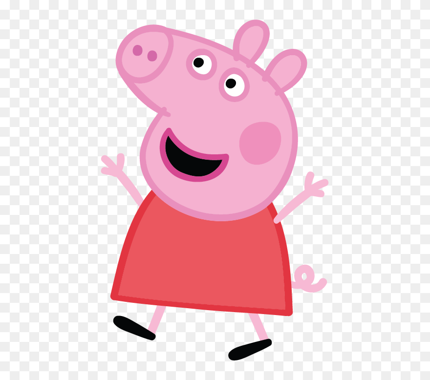 Peppa Pig White Background Clipart