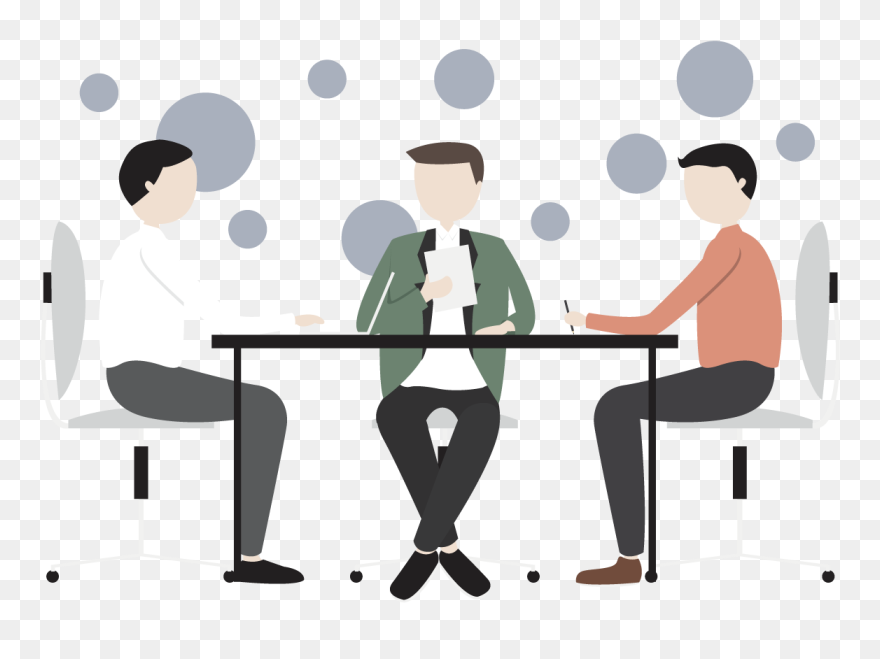 Transparent Meeting Images Clip Art - Business Meeting Vector Png