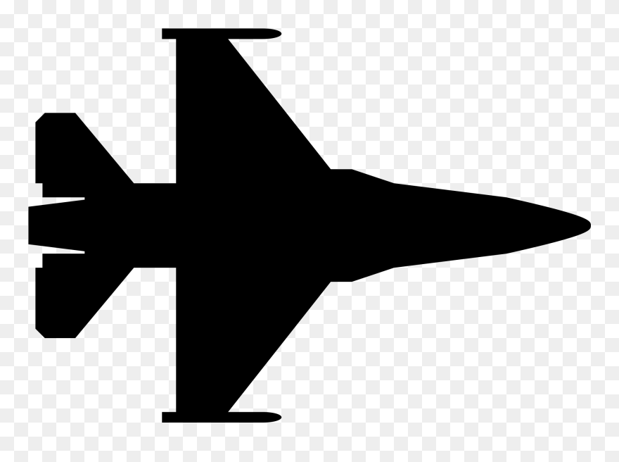 Jet Transparent Black And White - Ios Airplane Mode Icon Clipart