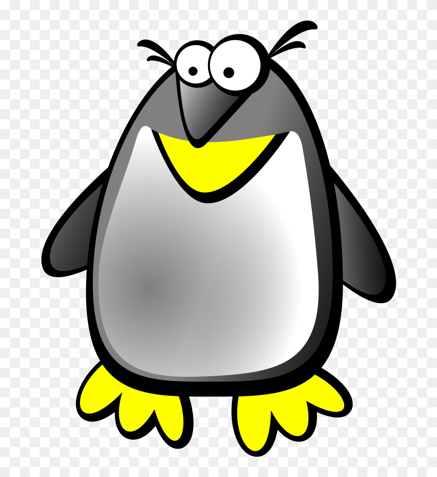 Penguin Cartoon Ugly Clipart