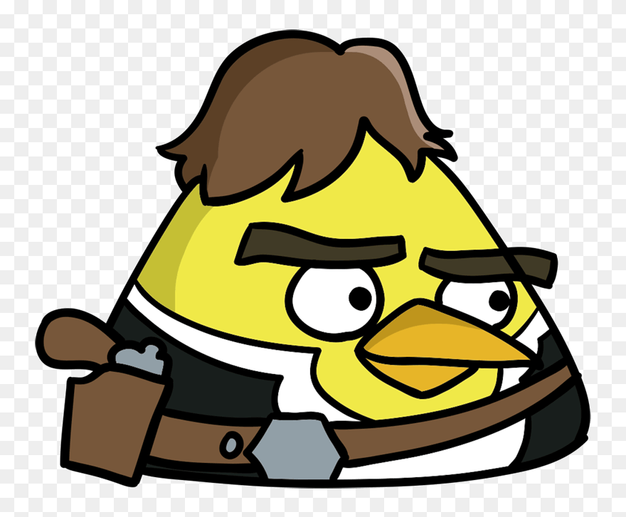 Han Solo Angry Birds Clipart