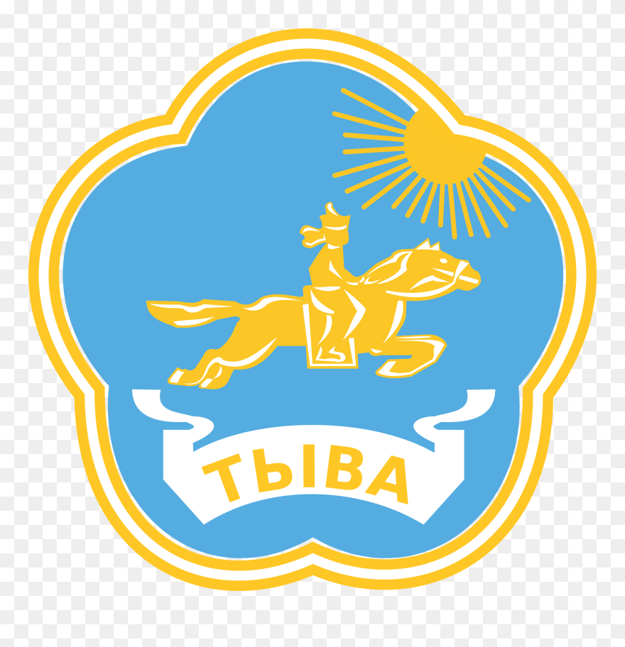 Coat Of Arms Of Tuva - Tannu Tuva Coat Of Arms Clipart
