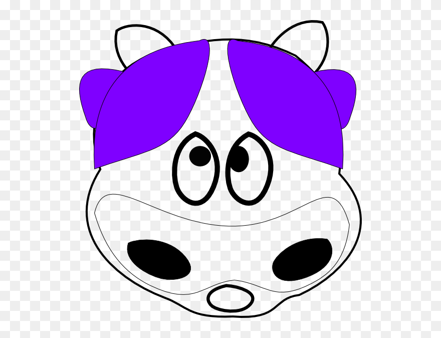 Cattle Vector Carabao - Cow Face Clip Art - Png Download