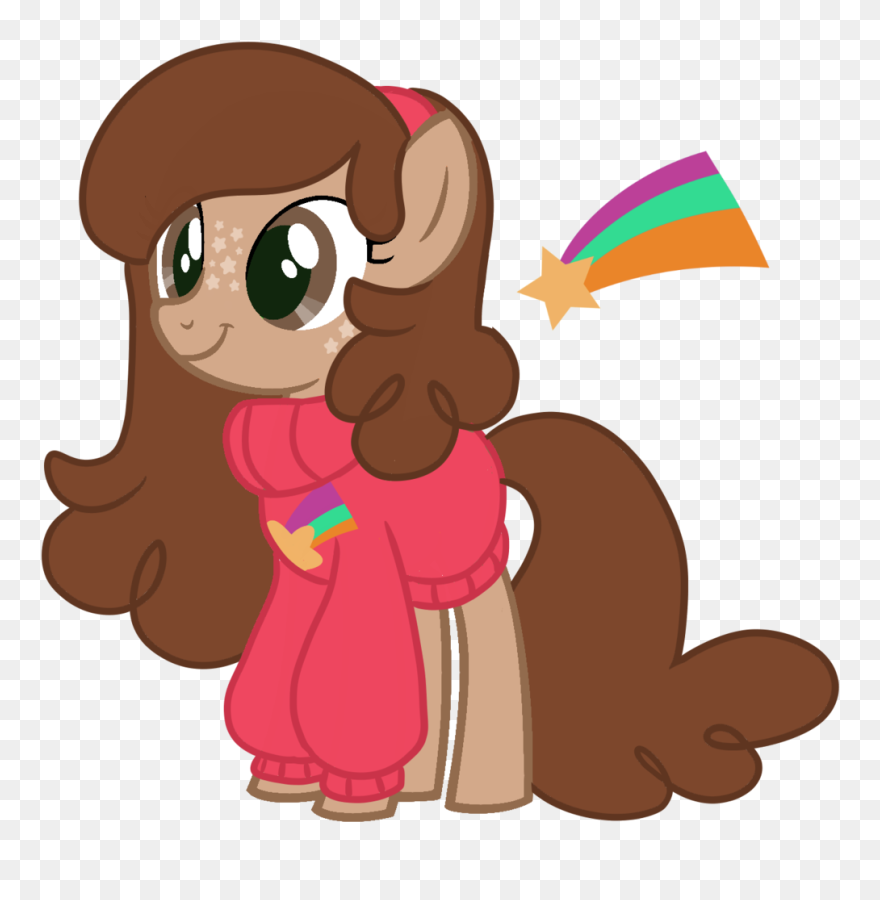 Unicorn-mutual, Clothes, Cute, Earth Pony, Female, - Gravity Falls Mabel Cute Clipart