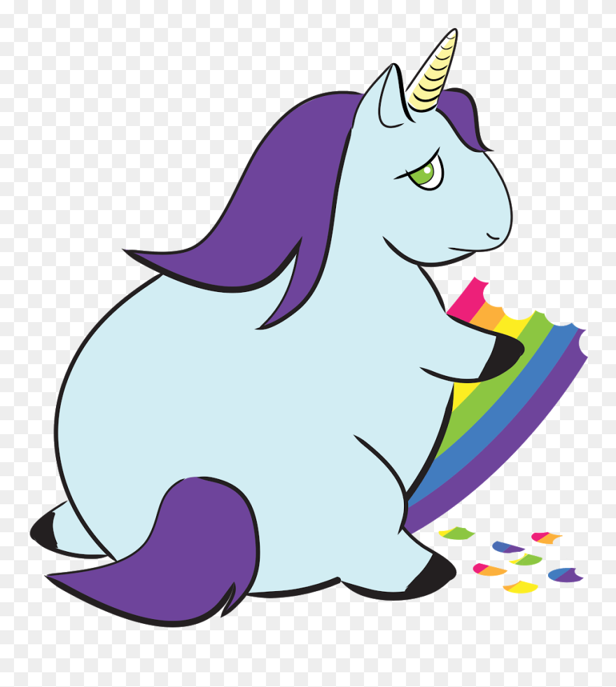 Transparent Rootbeer Float Clipart - Animated Unicorns Transparent - Png Download