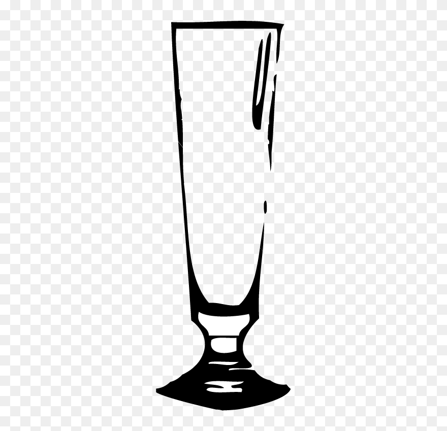 Glassware Head Said Flute - Champagne Glass Clipart
