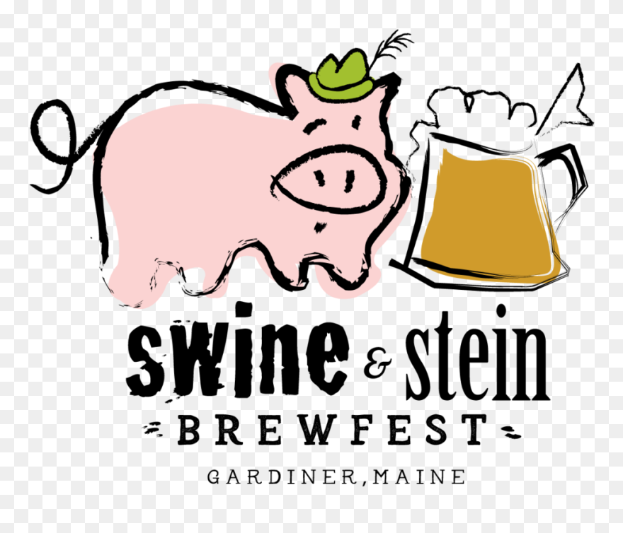 Swine & Stein Brewfest Logo Clipart