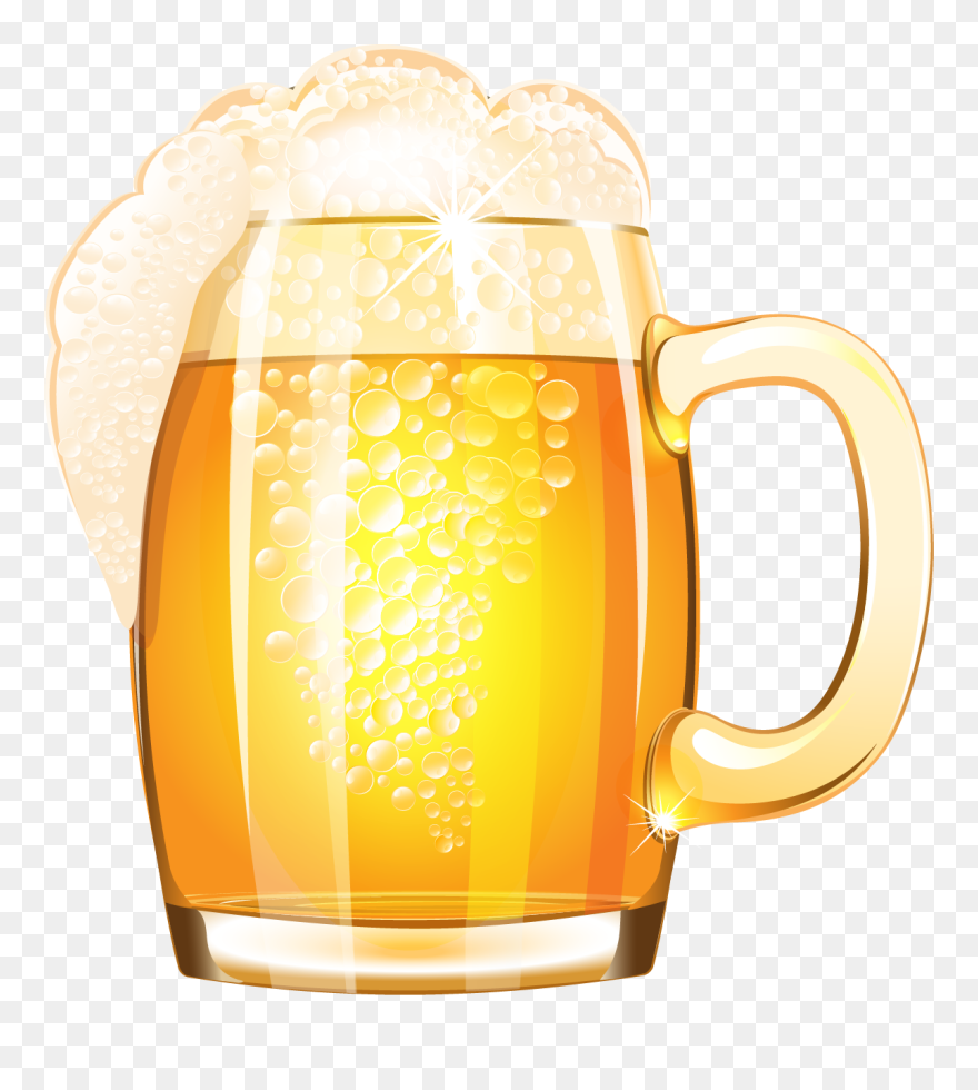 Feliz Año 2018 Cerveza Clipart