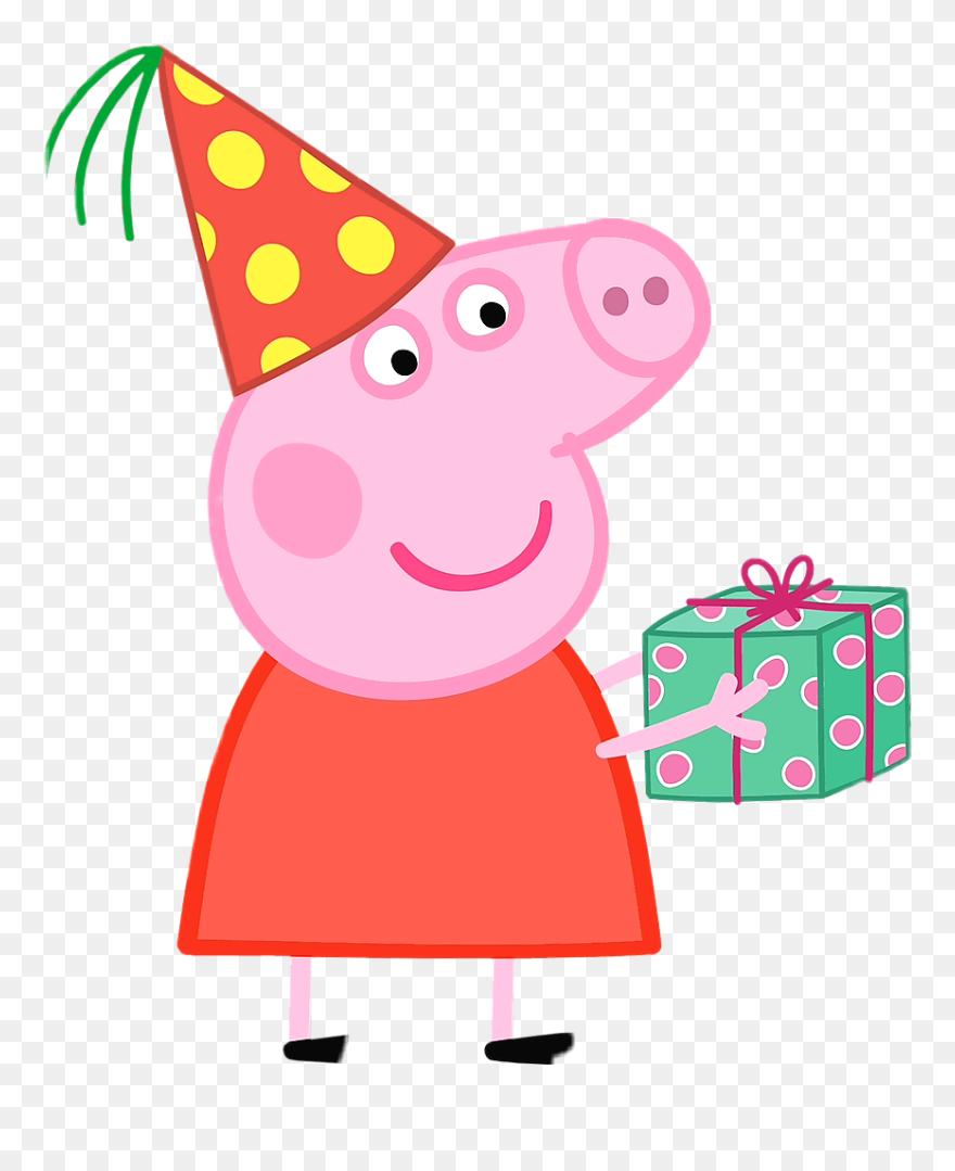 #ftestickers #peppapig #peppa #peppa-pig #peppapigmeme - Peppa Pig Birthday Png Clipart
