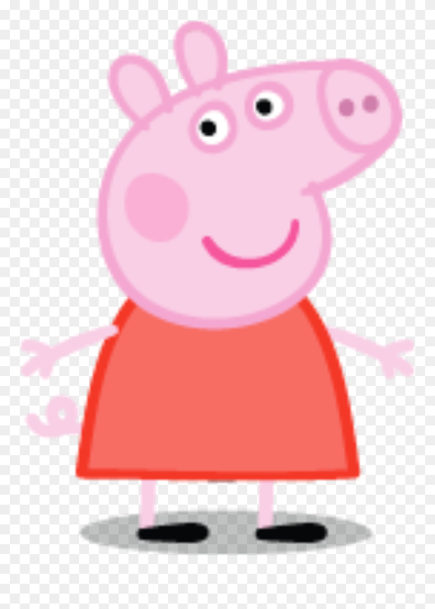 Peppa What Are You Doing In My Stickers - Peppa Pig Transparent Background Clipart